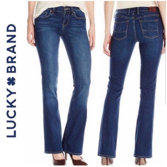 LUCKY BRAND Women's 6/28 Inseam 31" SOFIA BOOT Low Rise Bootcut Denim Jeans - Picture 1 of 12